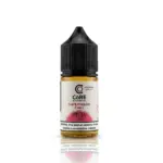 Bottle of CORE Watermelon Chill e-liquid with drop-top cap, label showing flavor and nicotine warning.