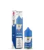 Box and blue-capped bottle of Bar Juice 5000 MR BLUE nicotine salt e-liquid, 30 ml, with packaging in blue and white.