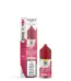 Bar Juice 5000 Watermelon Strawberry Kiwi e-liquid bottle beside its pink and white box with nicotine warning label.